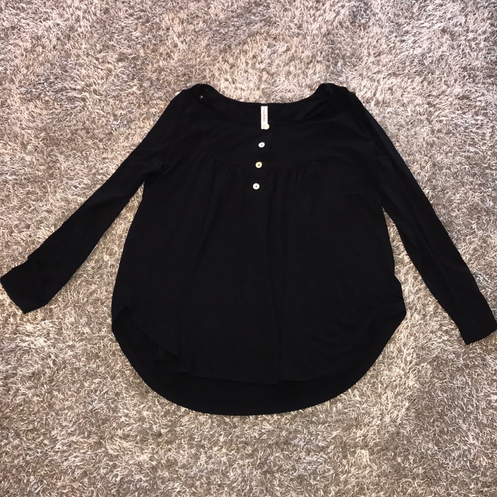 Zenana premium 3XL black baby doll long sleeve
